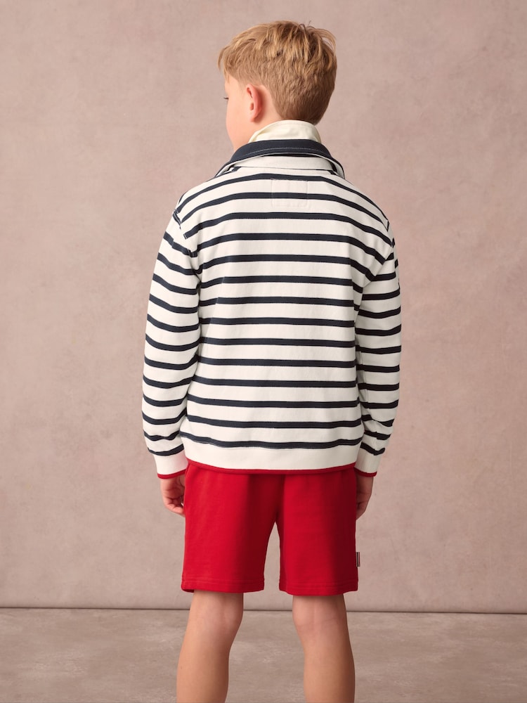 Superdry Red/Blue Stripe Half Zip Title - Top & Short Sets - Image 2 of 12 Superdry Red/Blue Stripe Half Zip Title - Top & Short Sets - Image 2 of 12