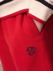 Superdry Red/Blue Stripe Half Zip Title - Top & Short Sets - Image 5 of 12