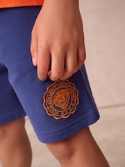 Superdry Blue/Orange Tiger Printed Set - Image 5 of 12