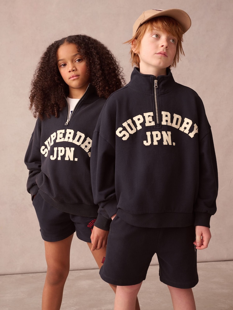 Superdry Charcoal Grey Sweatshirt - Image 1 of 12