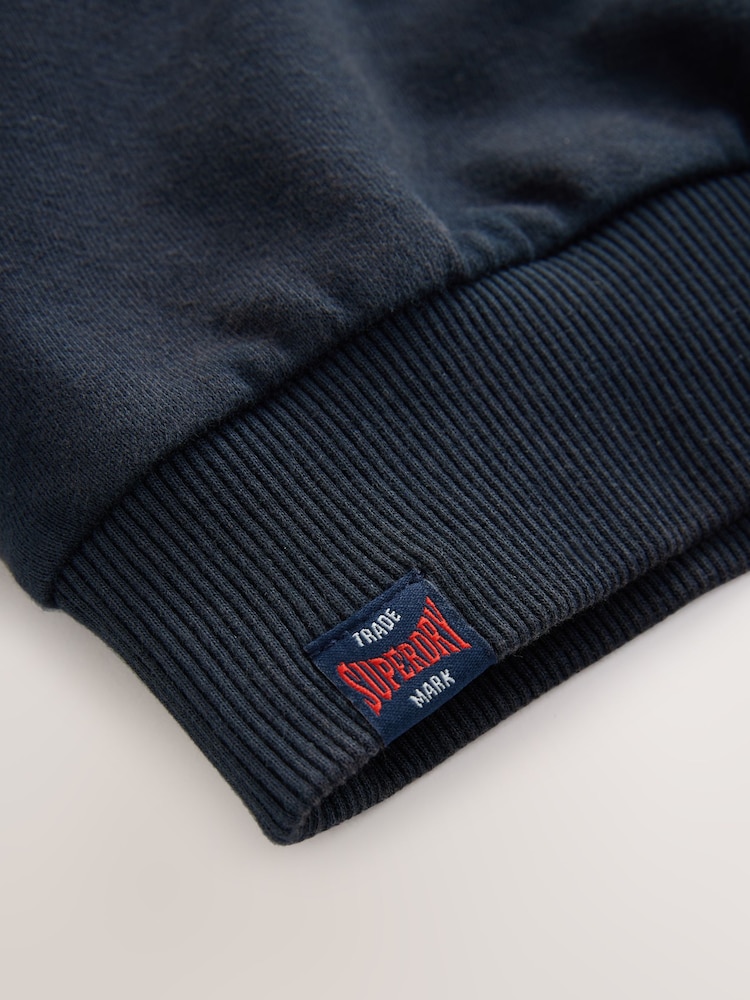 Superdry Charcoal Grey Sweat Top - Image 10 of 10