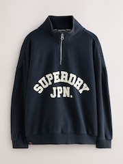 Superdry Charcoal Grey Sweatshirt - Image 8 of 12