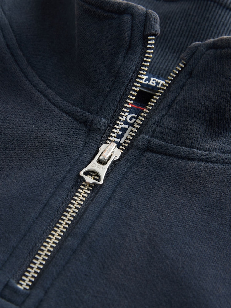 Superdry Charcoal Grey Sweat Top - Image 9 of 10