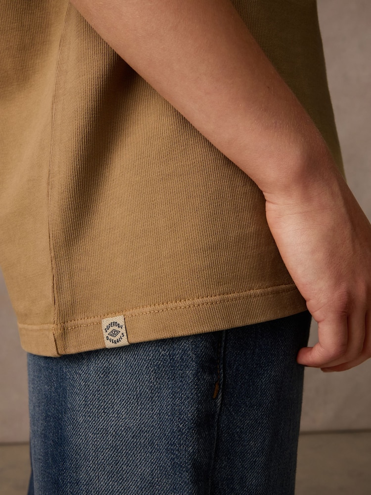 Superdry Beige T-Shirt - Image 6 of 6