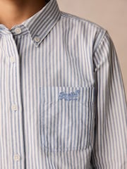 Superdry Stripe Oxford Shirt - Image 3 of 5