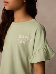 Superdry Green Printed T-Shirt - Image 3 of 8