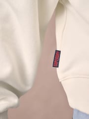 Conjunto de moletom com bordado branco Superdry - Imagem 5 de 11