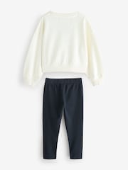 Conjunto de moletom com bordado branco Superdry - Imagem 8 de 11