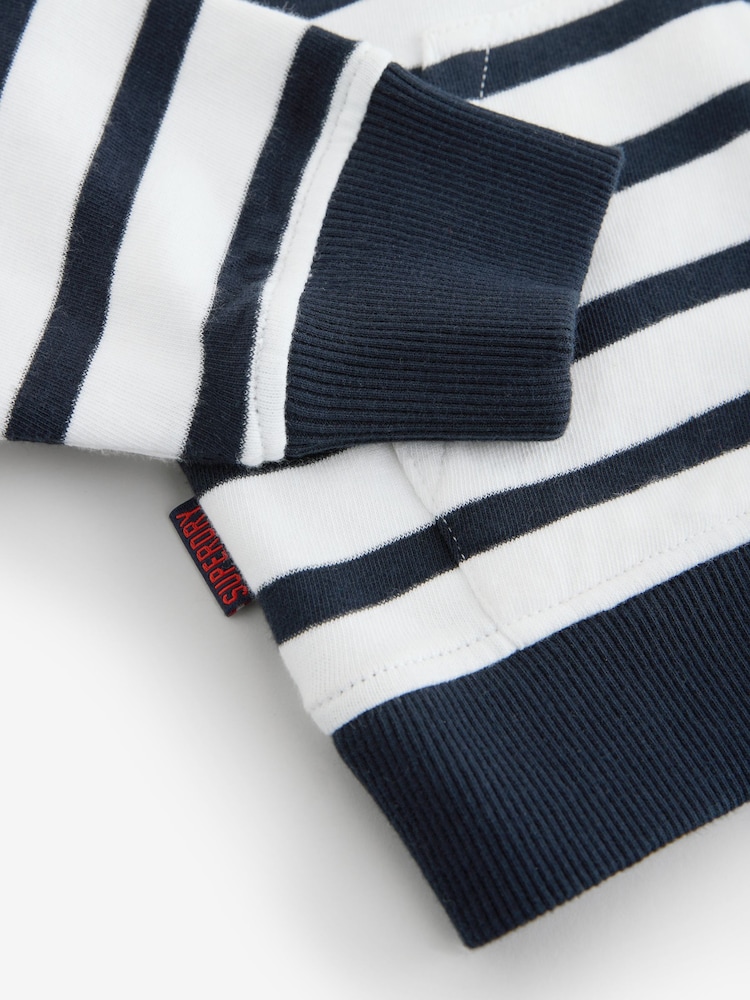 Superdry Navy Sweat Set - Image 10 of 11