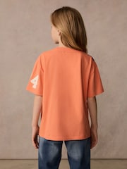 Superdry Coral/Blue T-Shirt - Image 3 of 11