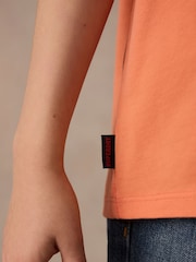 Superdry Coral/Blue T-Shirt - Image 7 of 11
