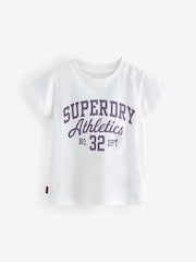 أرجواني/أبيض - حزمة من 3 تيشرتات من Superdry - صورة 3 من 7