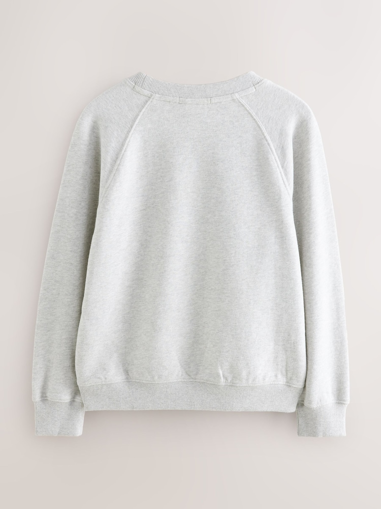 Superdry Grey Marl 72 Sweatshirt - Image 2 of 5