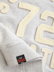 Superdry Grey Marl 72 Sweatshirt - Image 4 of 5