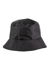 Totes Black Ladies Isotoner Weather Bucket Hat - Image 2 of 2