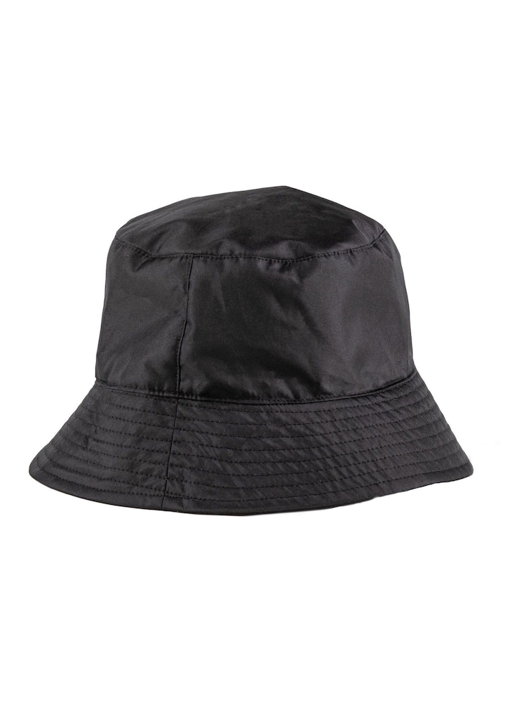 Totes Black Ladies Isotoner Weather Bucket Hat - Image 2 of 2