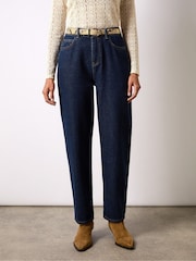Ro&Zo Blue Straight 100% Cotton Jeans - Image 1 of 6