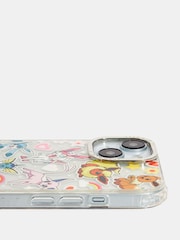 Skinnydip Green Wildflower Thistle Shock iPhone CaseiPhone 15 Plus Case - Image 3 of 5