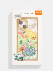 Skinnydip Olive Green Wildflower Thistle Shock iPhone CaseiPhone 15 Plus Case - Image 3 of 5
