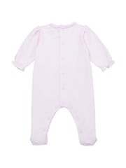 Emile Et Rose 100% Cotton All-In-One With Large Applique Bow & Feet - Image 3 of 4