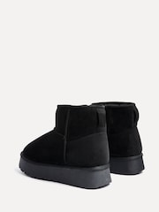 Linzi Black Cammie Platform Ankle Boots With Inside Zip - Image 5 of 6