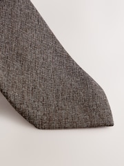 Brown Melange Tie - Image 2 of 3