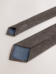 Brown Melange Tie - Image 3 of 3