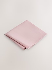 Pink Textured Tie And Pocket Square Set - Image 4 of 4