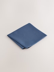 Blue Silk Tie And Pocket Square Set - Image 4 of 4