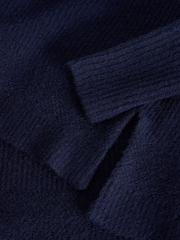 White Stuff Blue Lovely Rib Jumper - Image 6 of 6