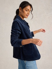 White Stuff Blue Carrie Corduroy Jacket - Image 3 of 6