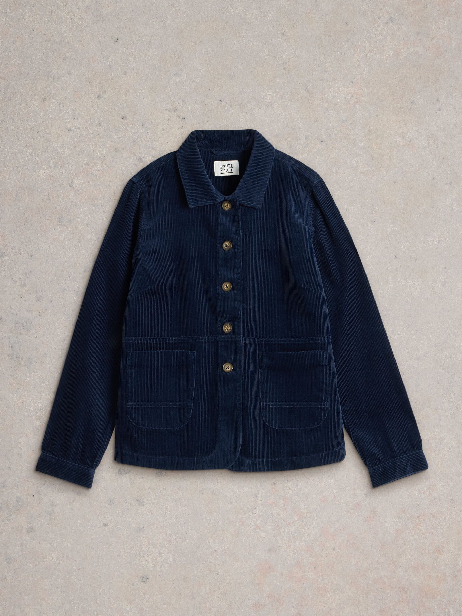 Buy White Stuff Blue Carrie Corduroy Jacket from Next USA