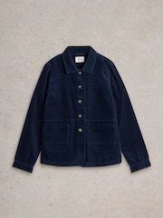 White Stuff Blue Carrie Corduroy Jacket - Image 5 of 6