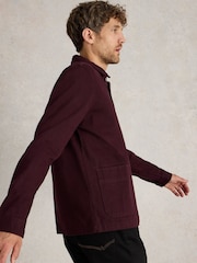 White Stuff Purple Kynman Workwear Jacket - Image 4 of 6