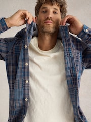 White Stuff Patchwork Check 100% Cotton Shirt - Изображение 2 из 6