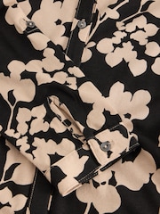 White Stuff Black Annie Jersey Shirt Dress - Image 6 of 6