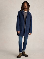 White Stuff Blue Commuter Coat - Image 1 of 6