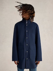 White Stuff Blue Commuter Coat - Image 3 of 6