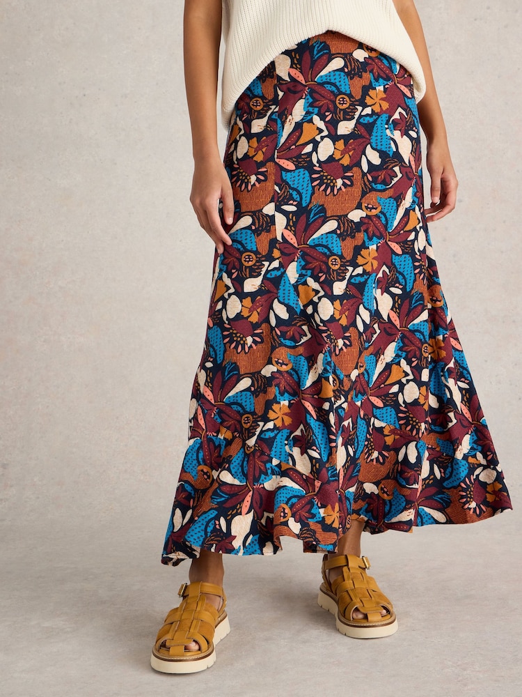 White Stuff Blue Sara Maxi Skirt - Image 2 of 6 White Stuff Blue Sara Maxi Skirt - Image 2 of 6