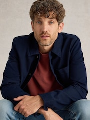White Stuff Blue Kynman Workwear Jacket - Image 4 of 6