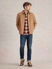 White Stuff Brown Kynman Workwear Jacket - Image 1 of 6