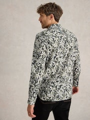 White Stuff Black Hawthorn Bird Printed Shirt - Image 2 of 6