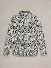 White Stuff Black Hawthorn Bird Printed Shirt - Image 5 of 6