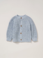 Rock-A-Bye Baby Boutique 100% Cotton Cardigan with Embroidery Back Detail - Image 1 of 3