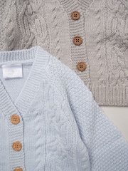 Rock-A-Bye Baby Boutique Knitted Cardigans 2 Pack - Image 5 of 5