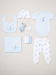 Rock-A-Bye Baby Boutique Pink 100% Cotton Print Gift Set 10 Piece - Image 1 of 6