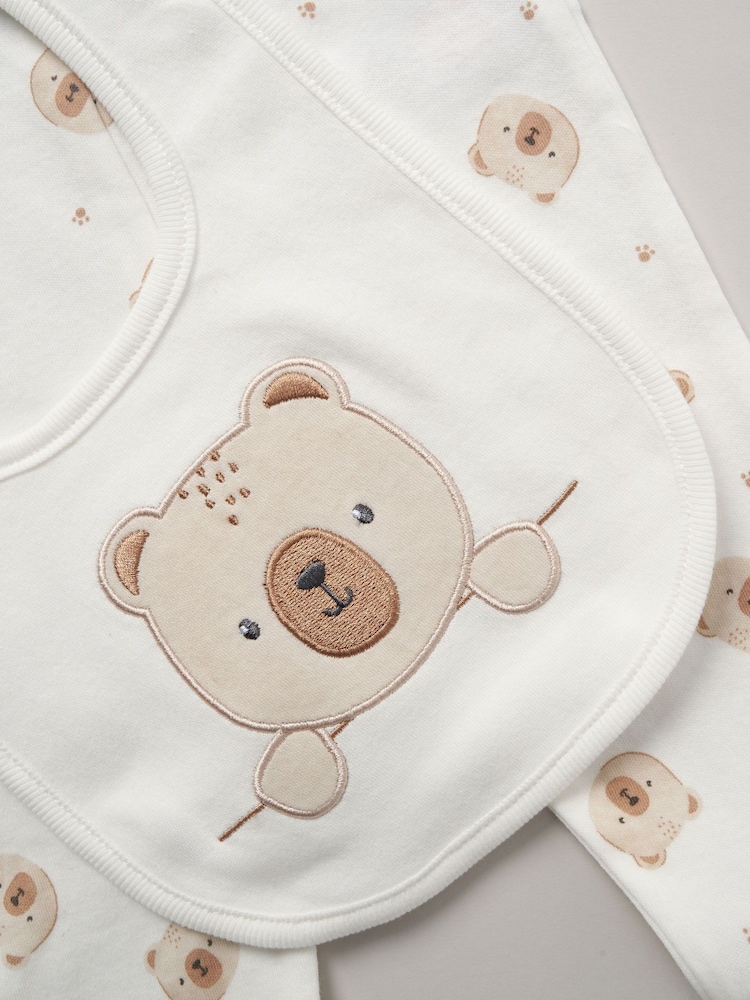 Rock-A-Bye Baby Boutique 100% Cotton 6 Piece Gift Set - Image 2 of 6