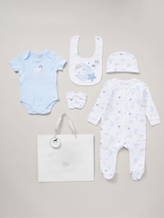 Rock-A-Bye Baby Boutique 100% Cotton 5 Piece Gift Set - Image 1 of 6