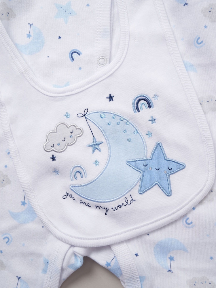 Rock-A-Bye Baby Boutique 100% Cotton 5 Piece Gift Set - Image 2 of 6 Rock-A-Bye Baby Boutique 100% Cotton 5 Piece Gift Set - Image 2 of 6