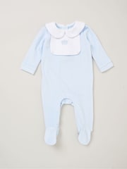 Rock-A-Bye Baby Boutique Velour All-In-One Sleepsuit - Image 2 of 3